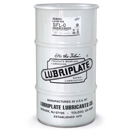 LUBRIPLATE Sfl-0, ¼ Drum, Synthetic H-1 Food Grade Grease For Auto Lube Systems L0196-039